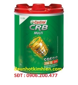 DẦU ĐỘNG CƠ CASTROL CRB MULTI 20W-50 CH-4 - 18Lit - 209Lit